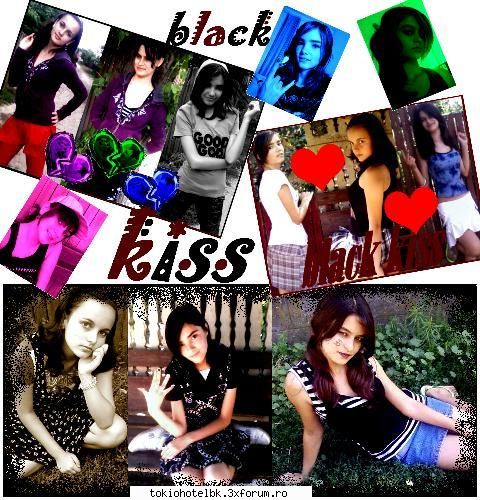 saya ... black kiss