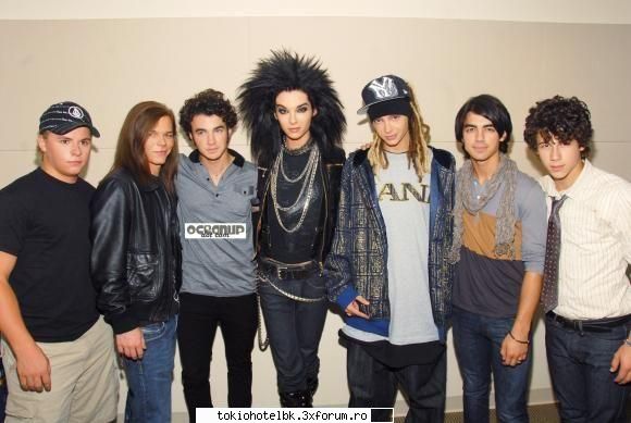 th si jonas jb va plac? tokio hotel si alte vedete