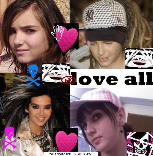 si imagini cu noi si cei de la tokio hotel