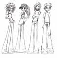 Cartoons - lavundtom - tokio hotel