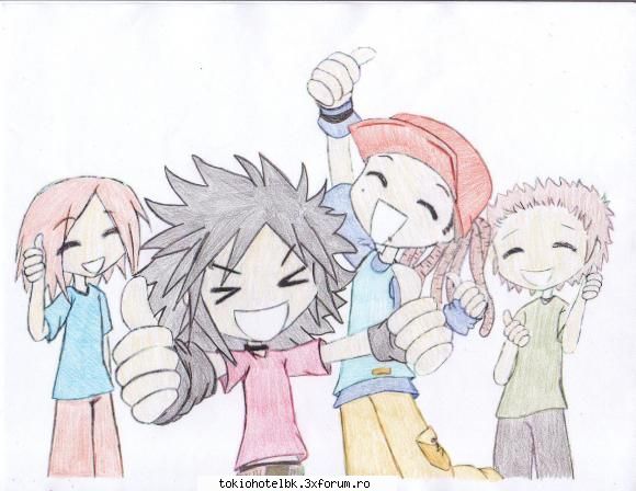 Cartoons - lavundtom - tokio hotel