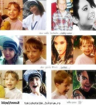 tom&bill mari vs tom&bill mici - sunt tari ambele variante - kaulitz twins